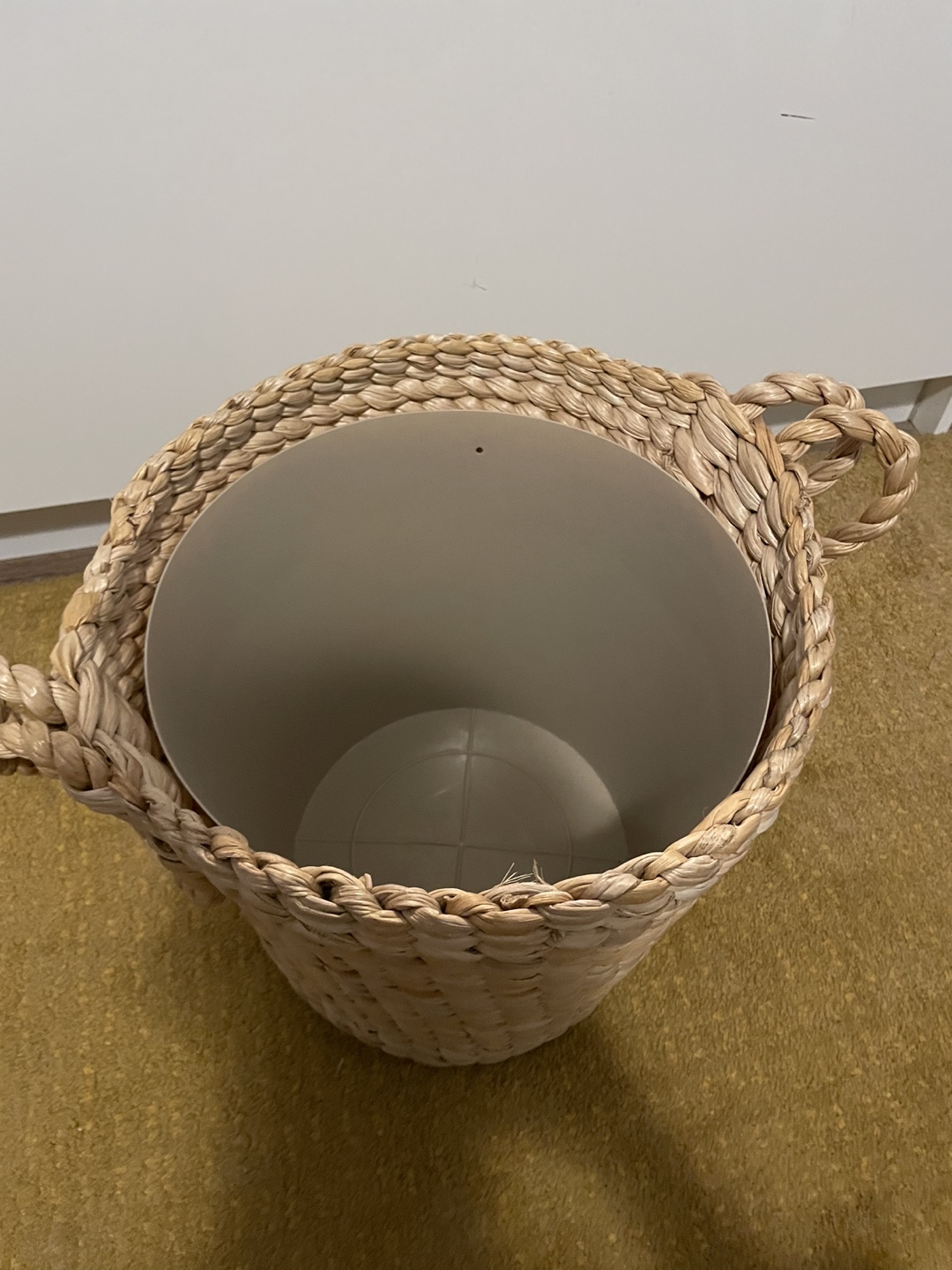 Plant Pot / Seagrass Basket with Removable Liner - photo 2
