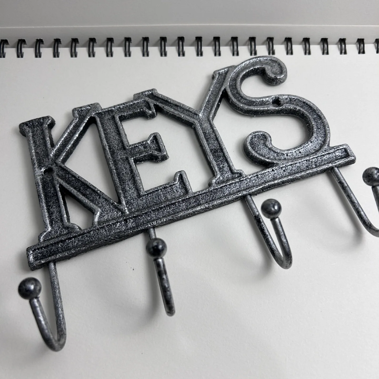 Cast Iron Keys Hook thumbnail