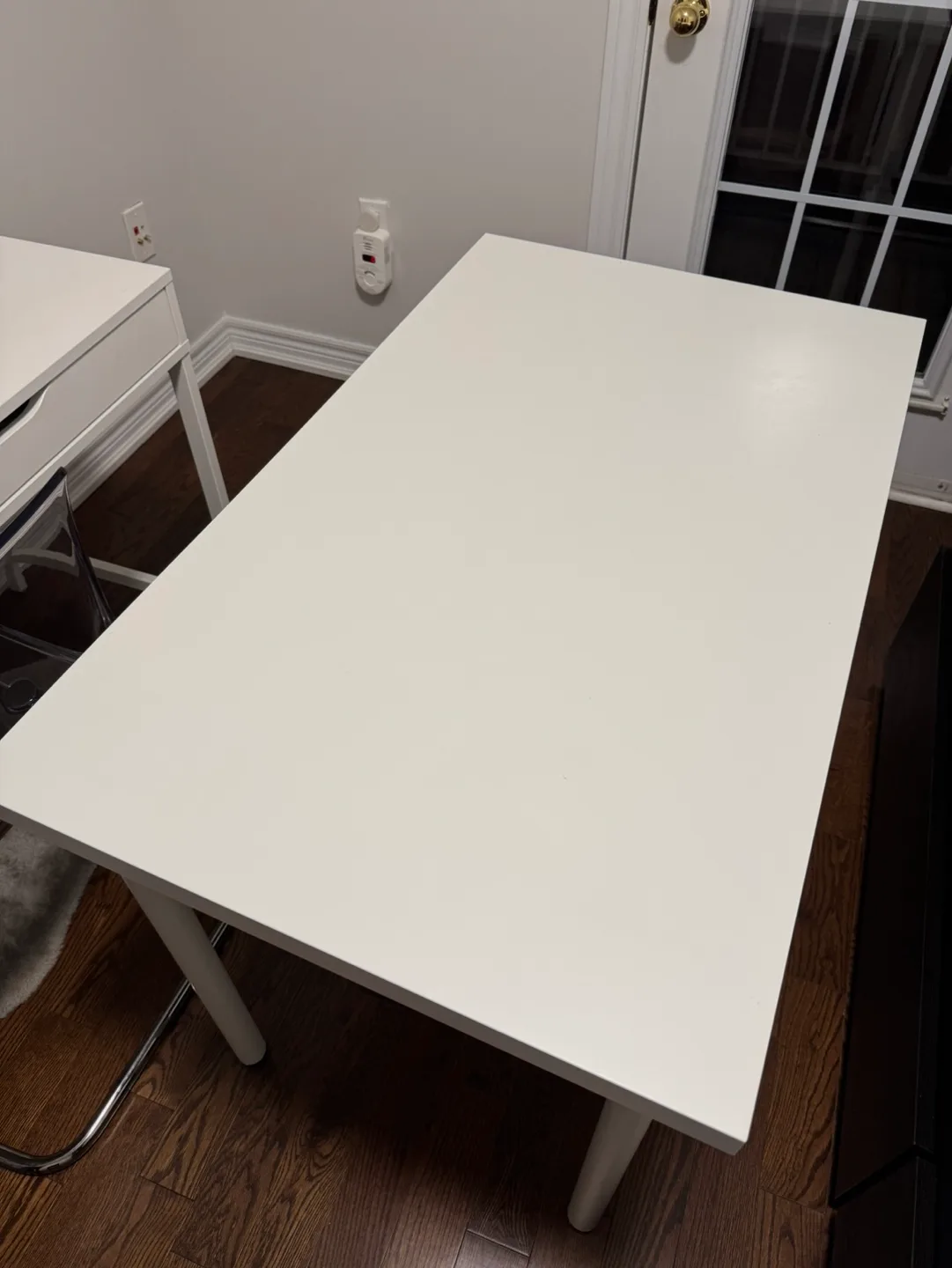 IKEA LINNMON/ADILS White Table 55 dollar image indicator(2)