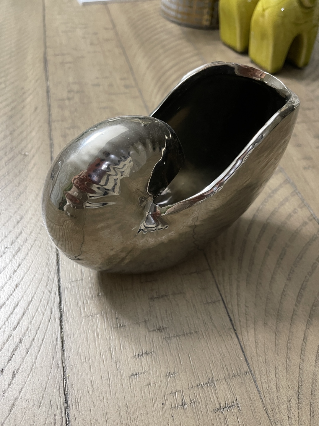 Silver Seashell Vase - photo 2