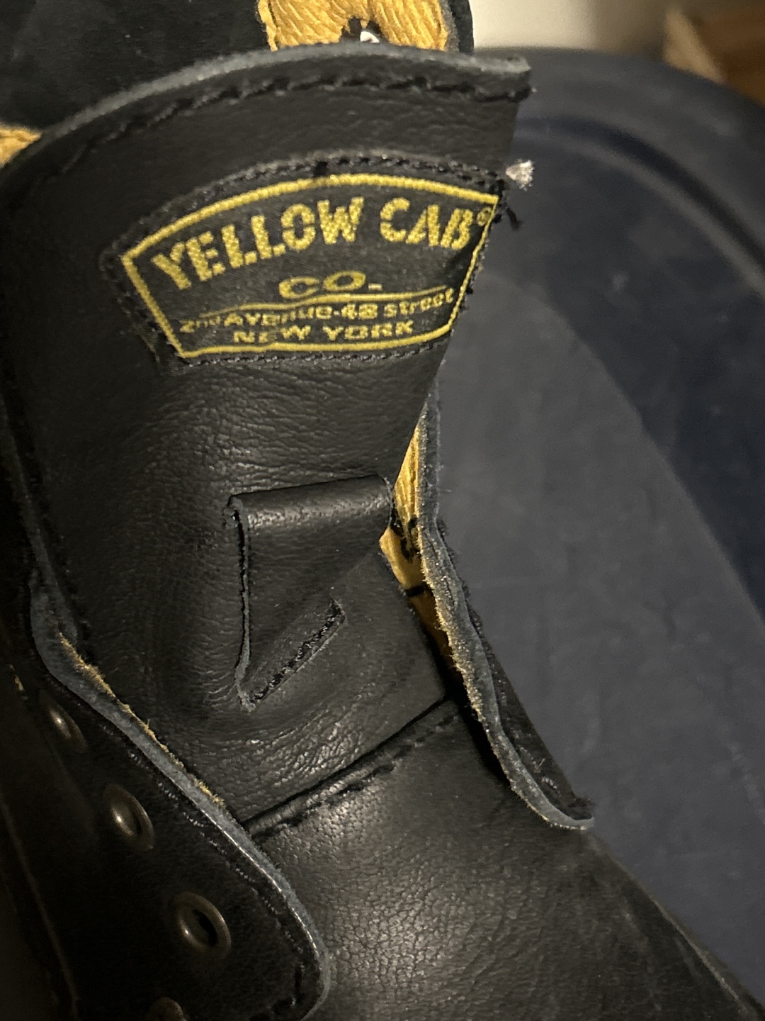 Yellow Cab Men's Black Leather Boots - photo 5