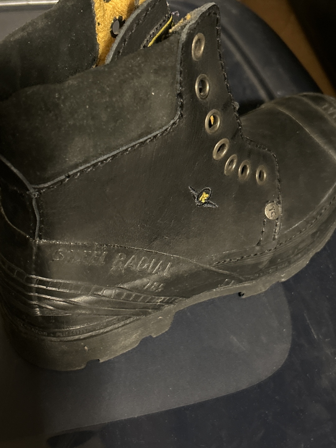 Yellow Cab Men's Black Leather Boots - photo 4