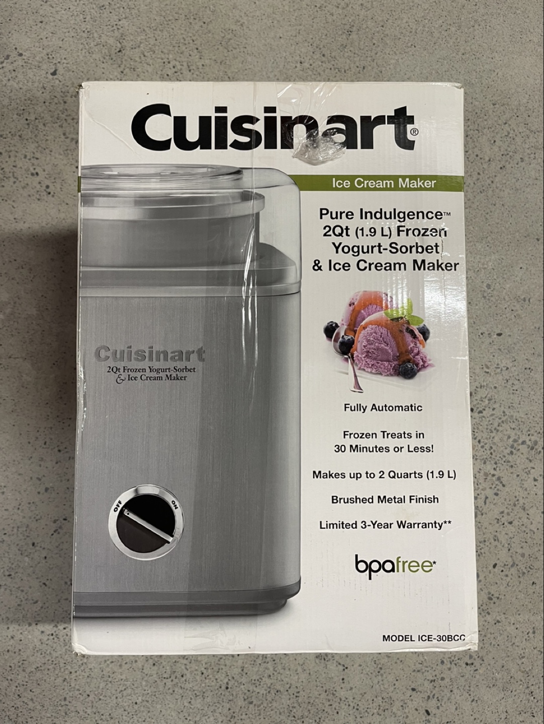 Cuisinart Ice Cream Maker
