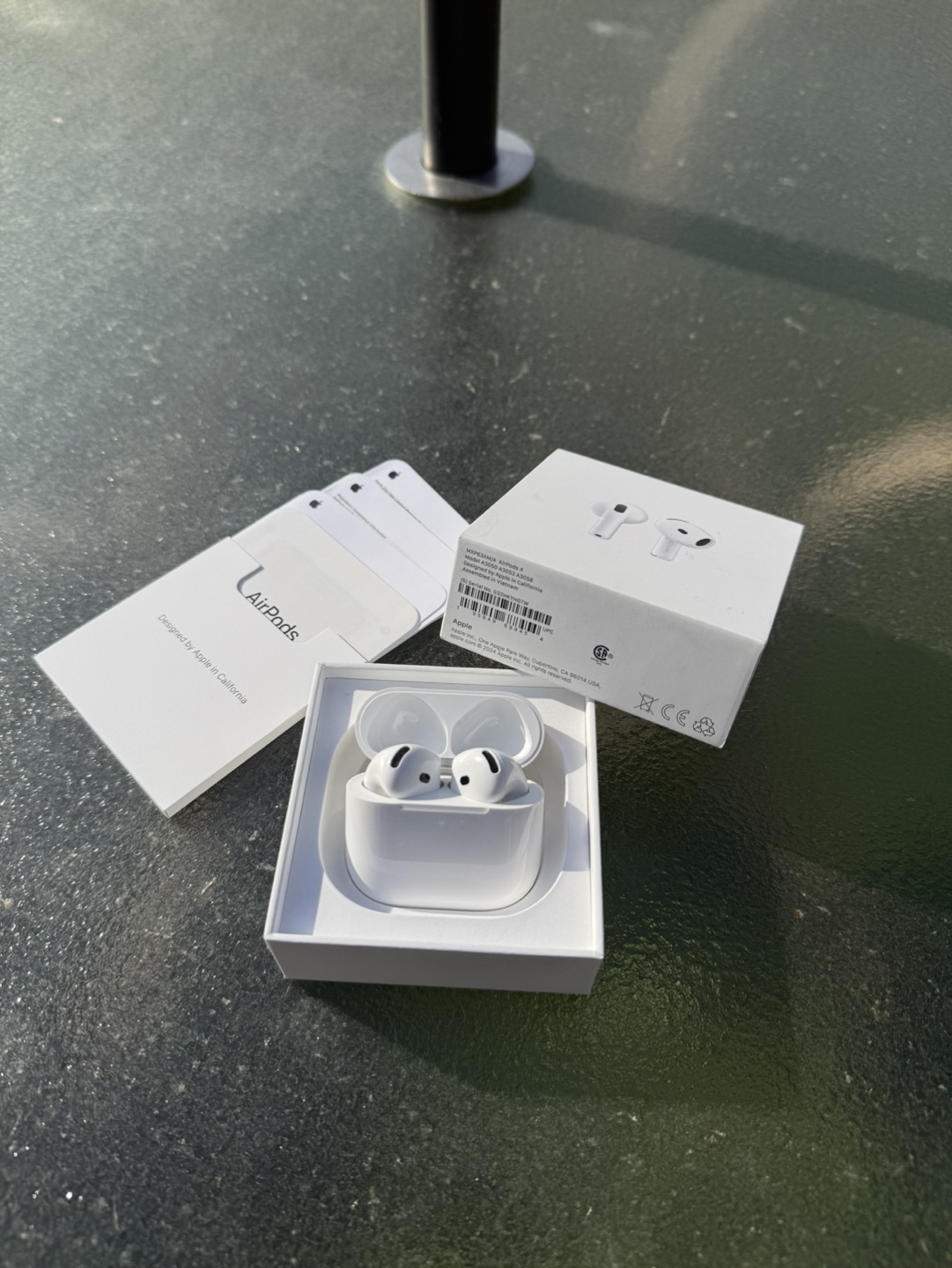 Apple AirPods 4 + Transparent Case With Apple Care + Apple music - photo 3