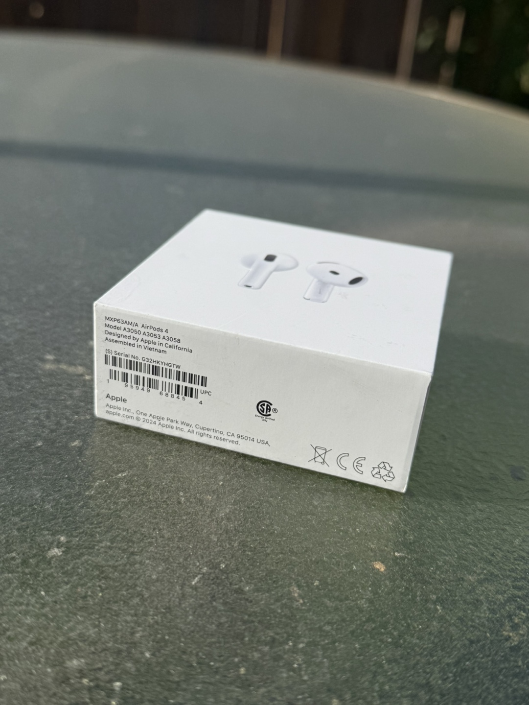 Apple AirPods 4 + Transparent Case With Apple Care + Apple music - photo 2