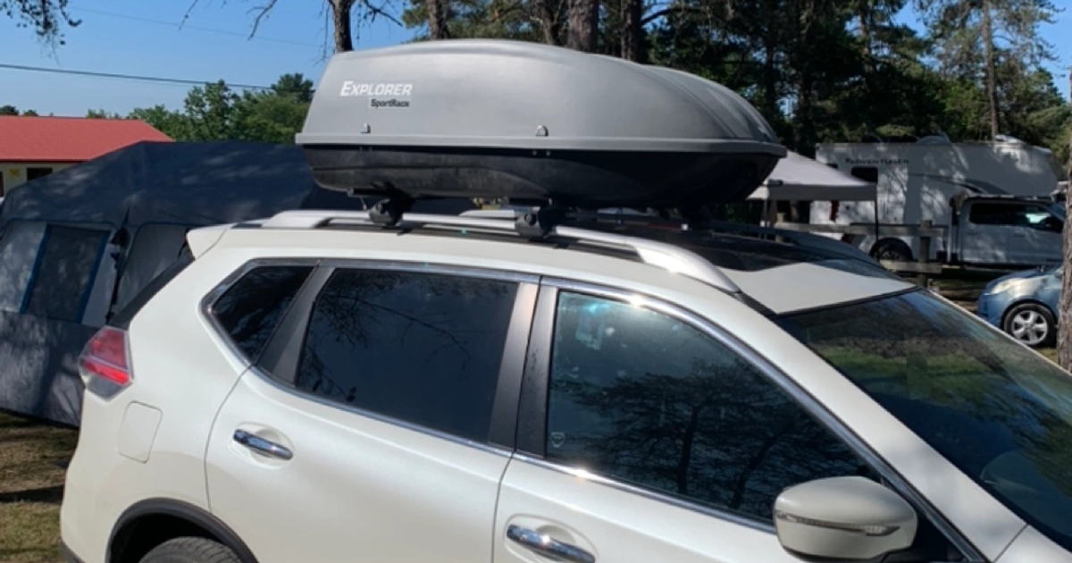 Rooftop Cargo Sportrack Explorer Cargo Box SportRack Explorer