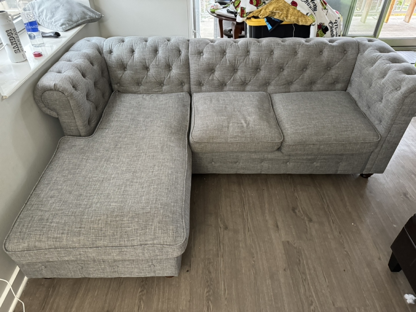 Free grey couch