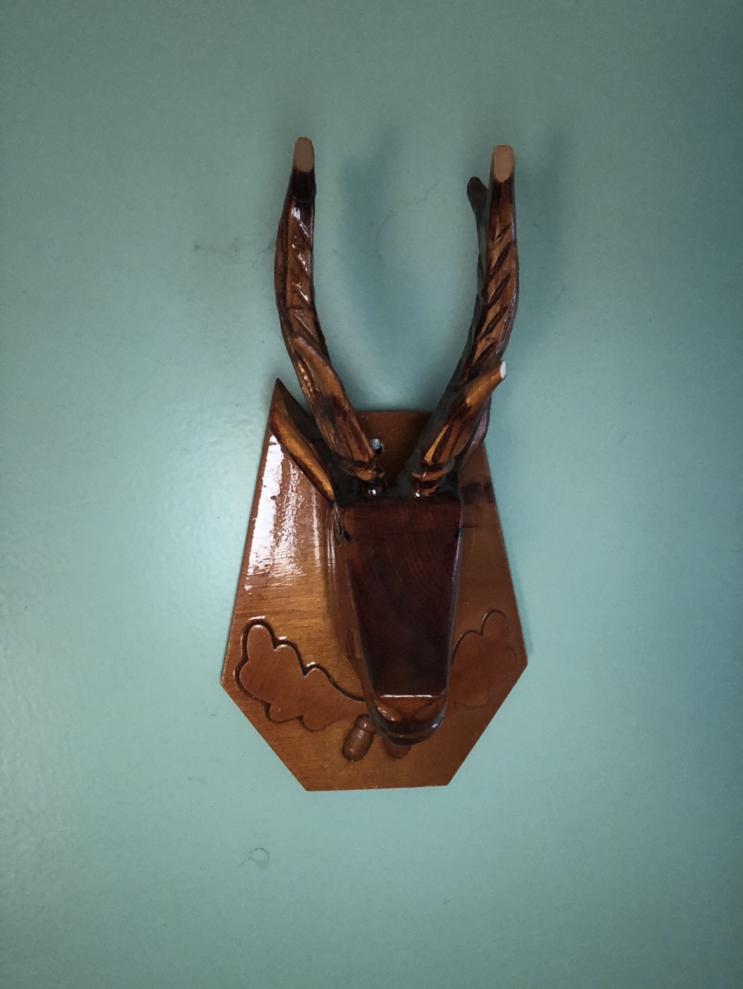 Hand-Carved Wooden Deer - Made in Ukraine - photo 2