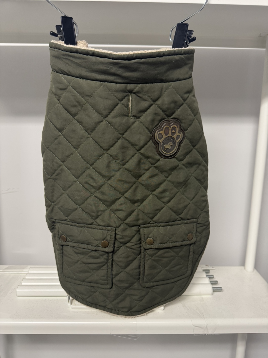 Canada Pooch Green Dog Vest Size 16