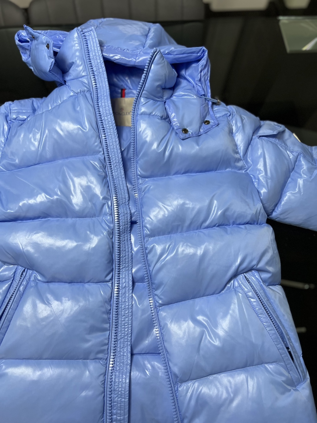 *BRAND NEW* Moncler Maya Matte Jacket (Blue) - photo 4