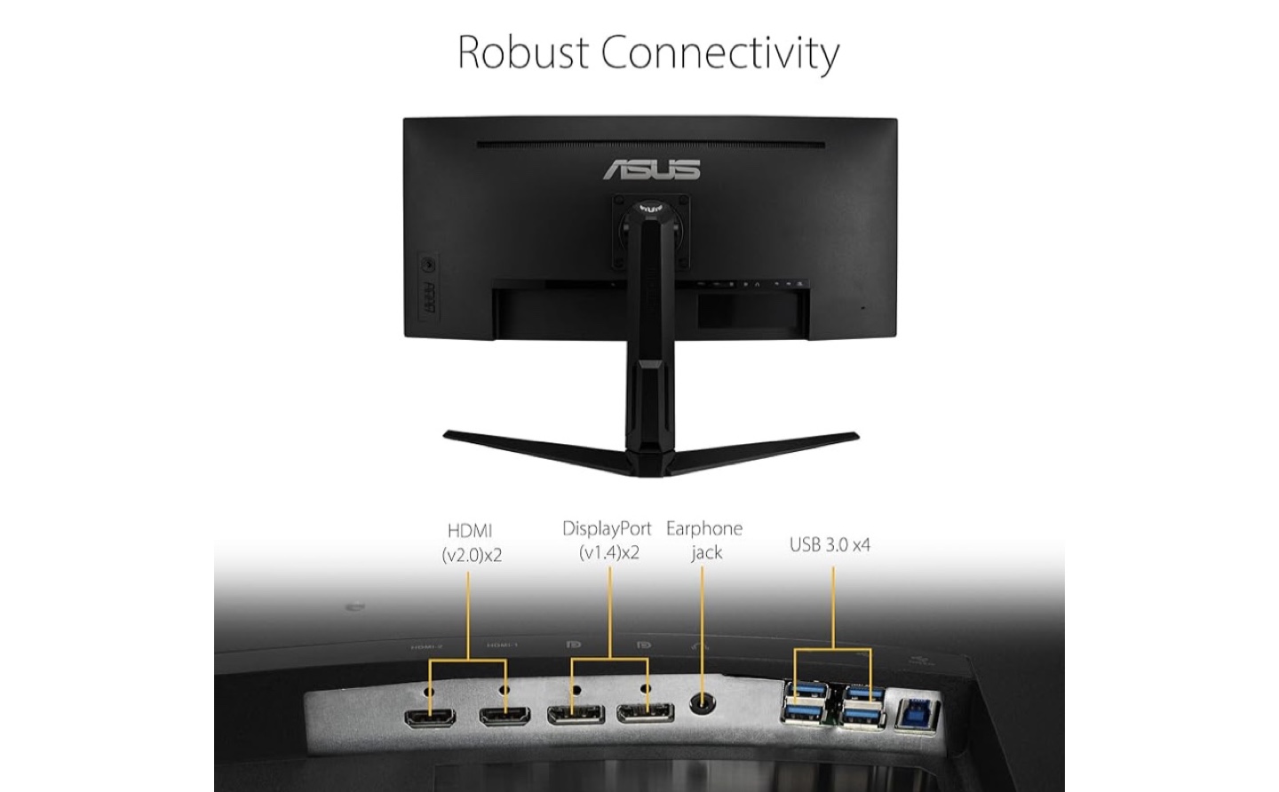 ASUS TUF Gaming VG34VQL1B 34-inch Curved Monitor - photo 2