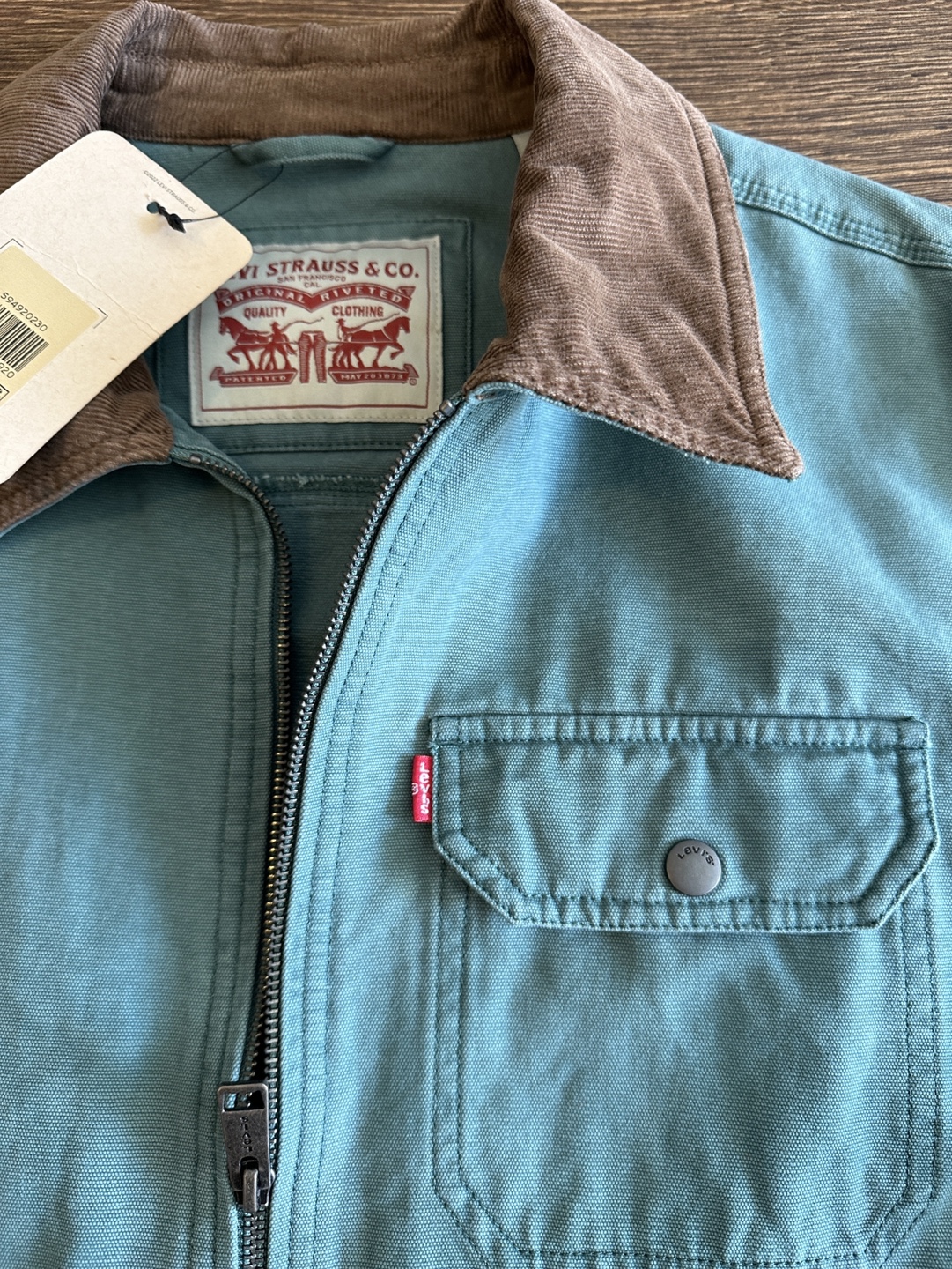 BNWT Men’s Levi's Utility Jacket - Size L - photo 3