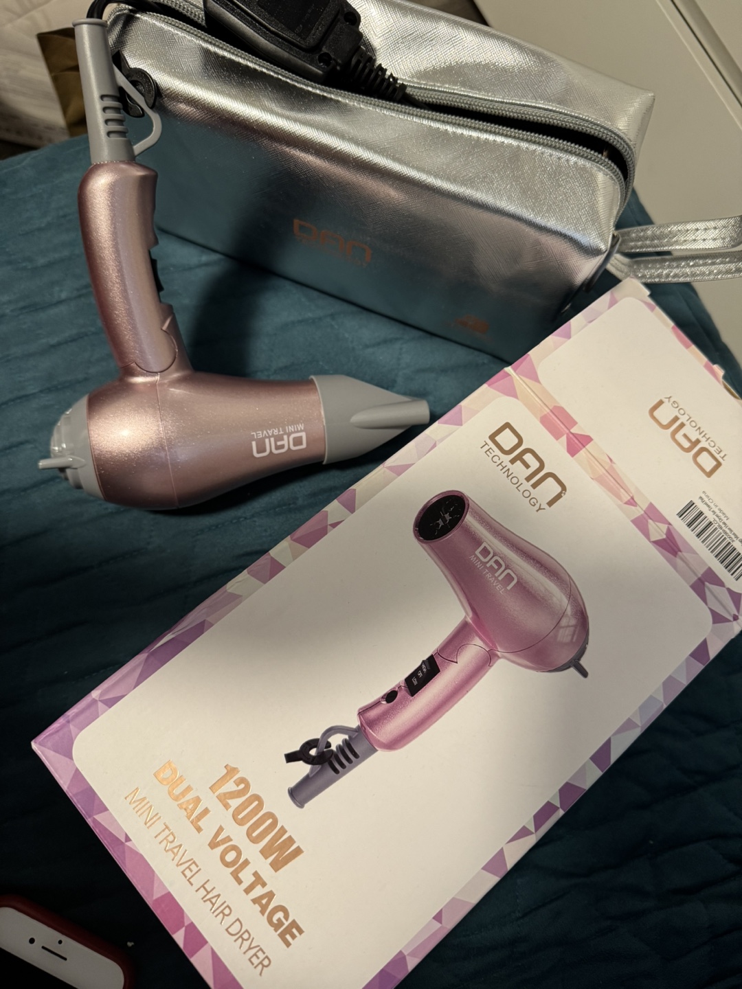 Dan Dual Voltage Mini Travel Hair Dryer - photo 2