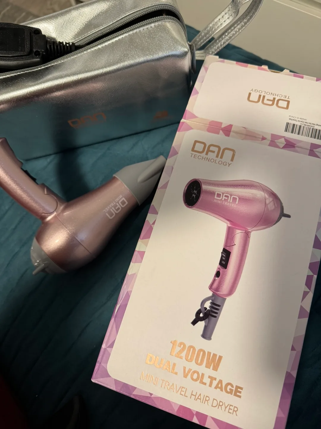 Dan Dual Voltage Mini Travel Hair Dryer thumbnail