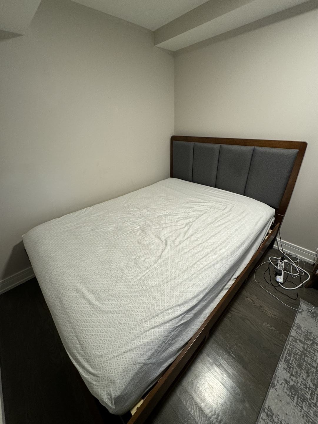 Queen Size Bed Frame with Storage