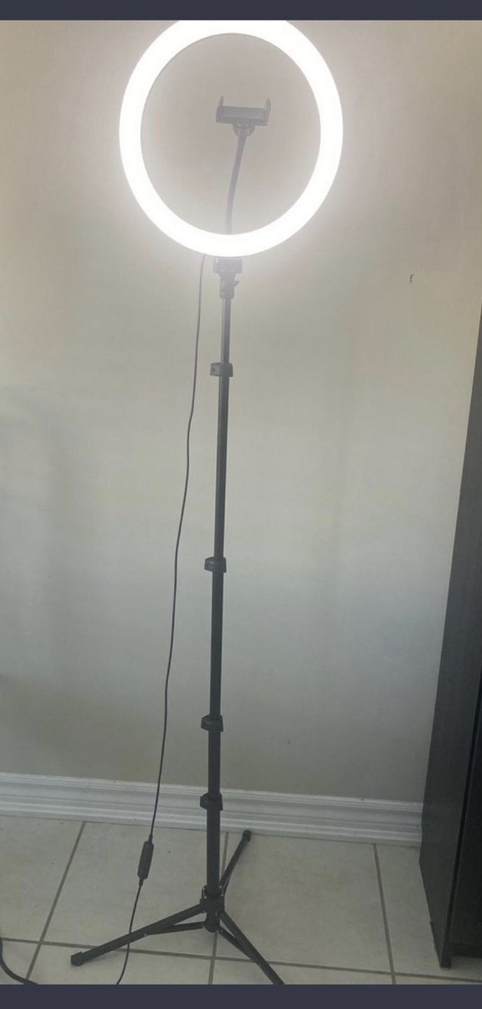 12" LED Ring Light with Tripod Stand