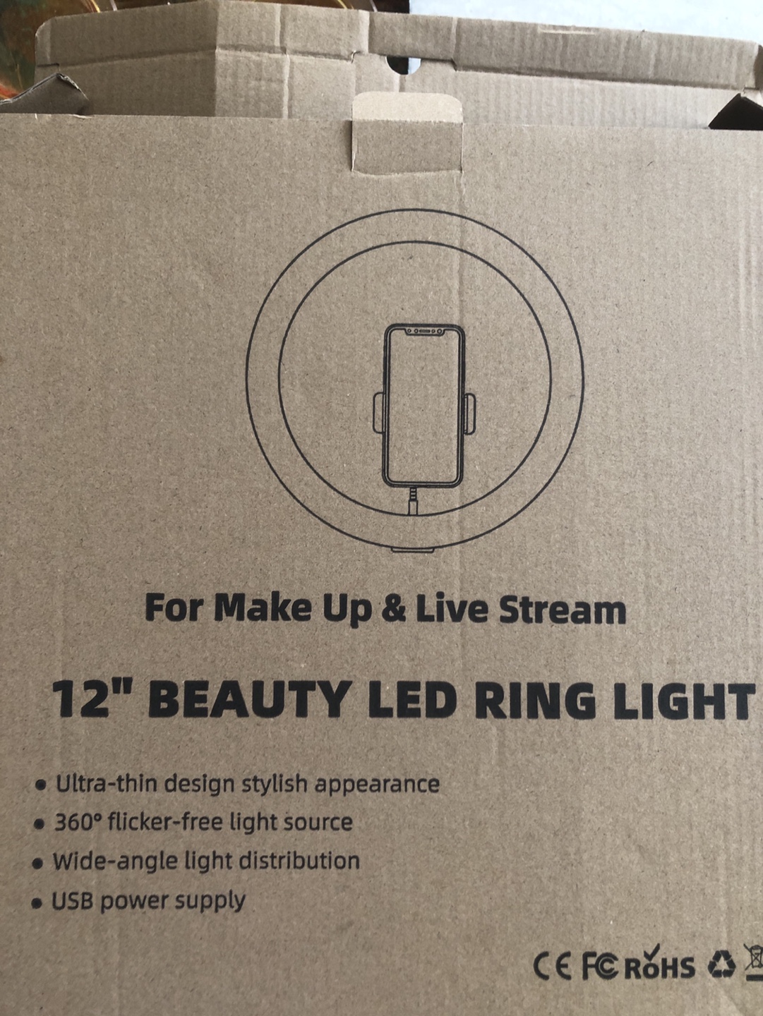 12" LED Ring Light with Tripod Stand - photo 3