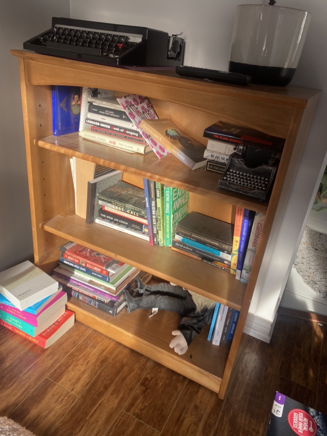 Wooden Bookshelf