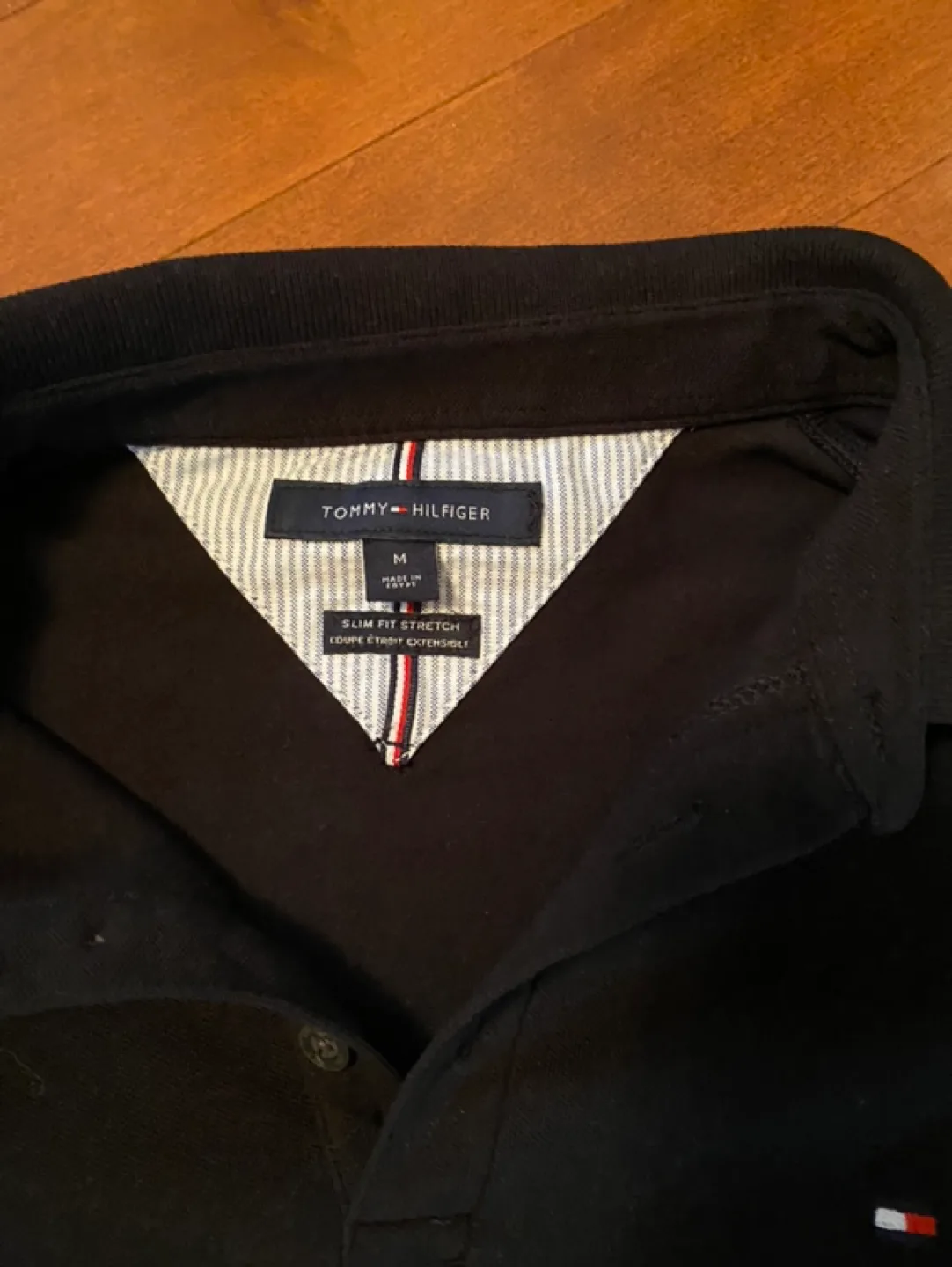 Tommy Hilfiger Black Polo Shirt image indicator(2)