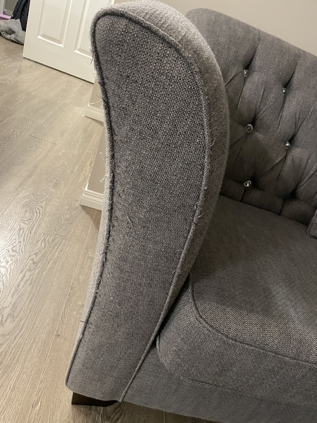 Grey  Sofa and love seat - photo 3