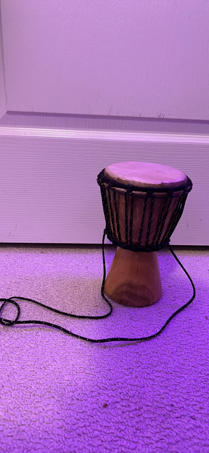 Small Wooden Djembe