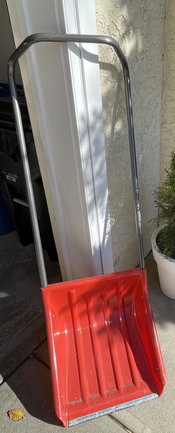 Red Snow Shovel