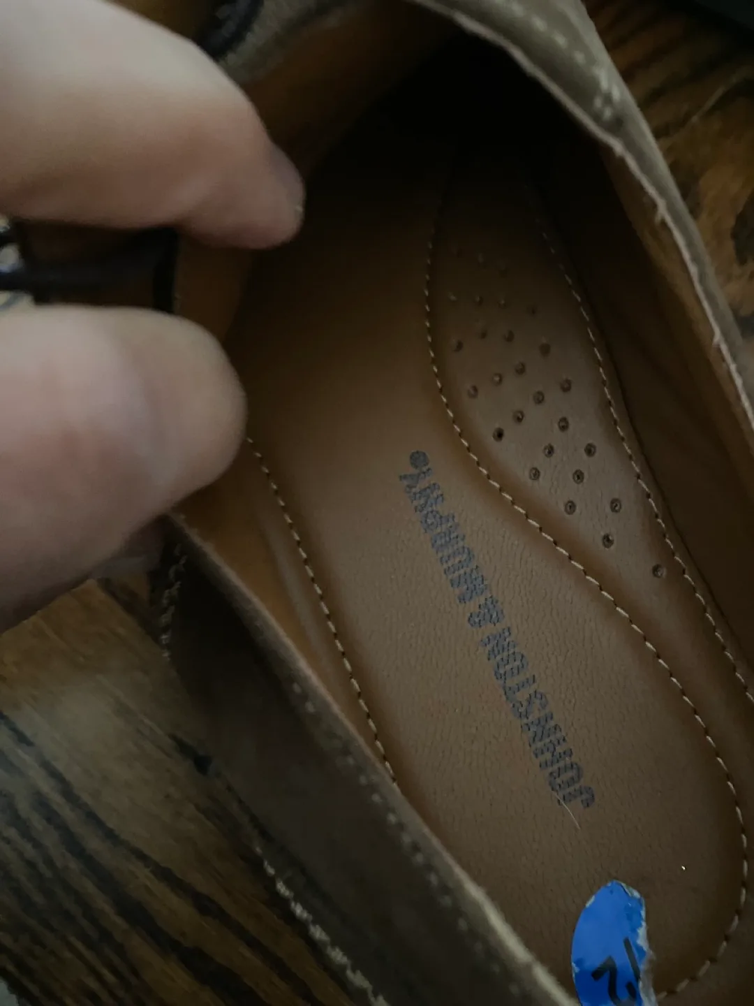 Johnston & Murphy Men's Brown Suede Lace Up Shoes image indicator(6)