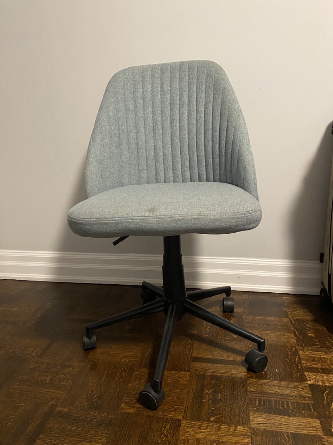 Teal Office Chair with Black stand - photo 3