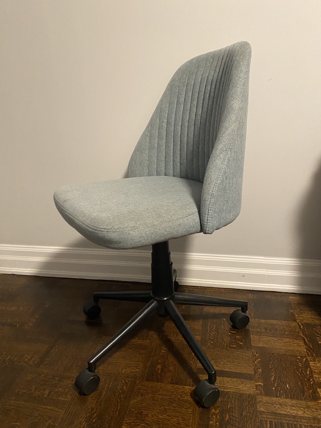 Teal Office Chair with Black stand - photo 2