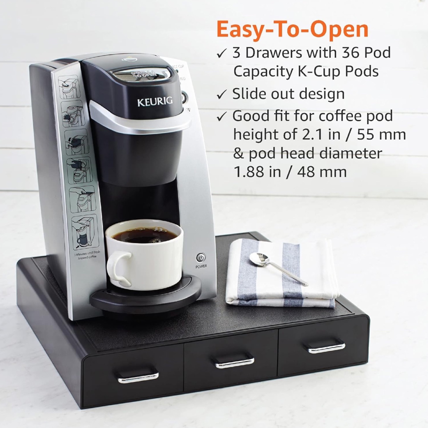 Keurig K-Cup Pod Storage Drawer