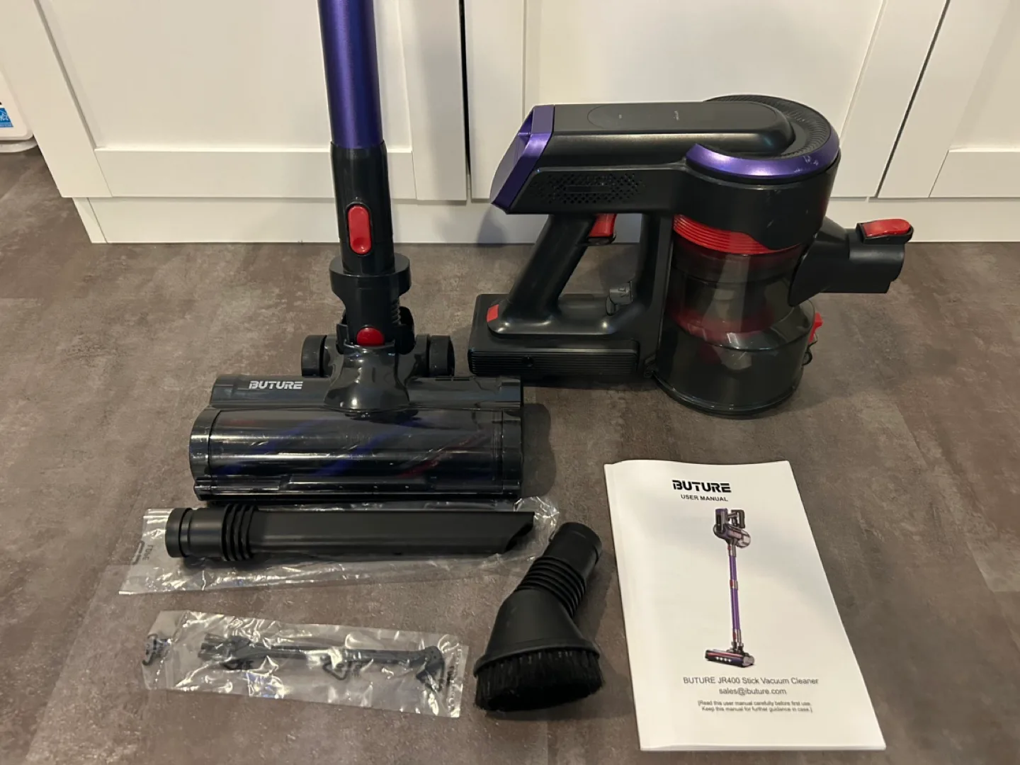 BUTURE Cordless Stick Vacuum Cleaner image indicator(3)