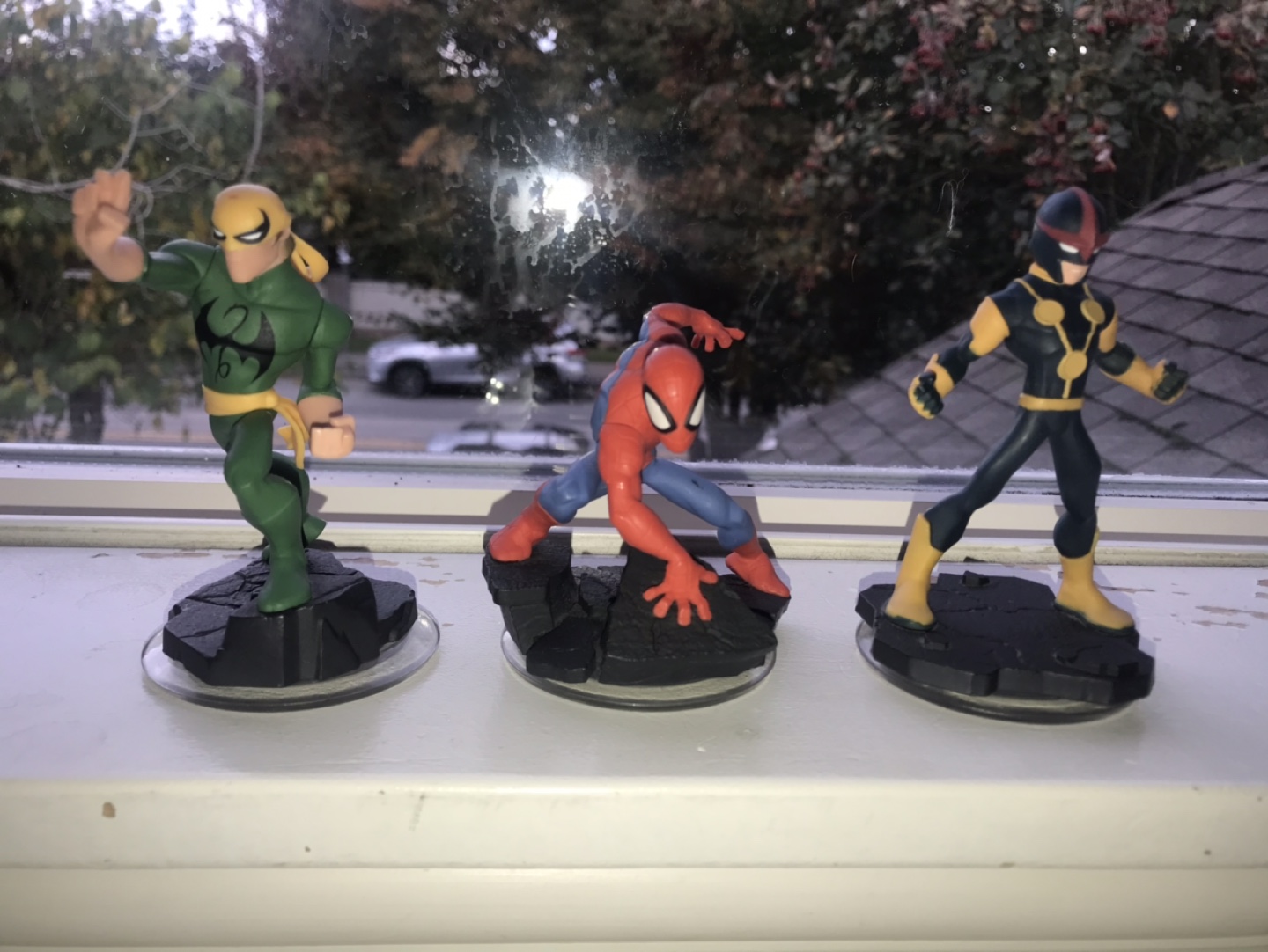 Disney Infinity Marvel Figures SpiderMan Iron Fist Nova