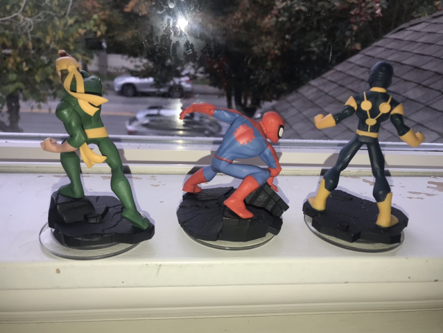 Disney Infinity Marvel Figures SpiderMan Iron Fist Nova - photo 3