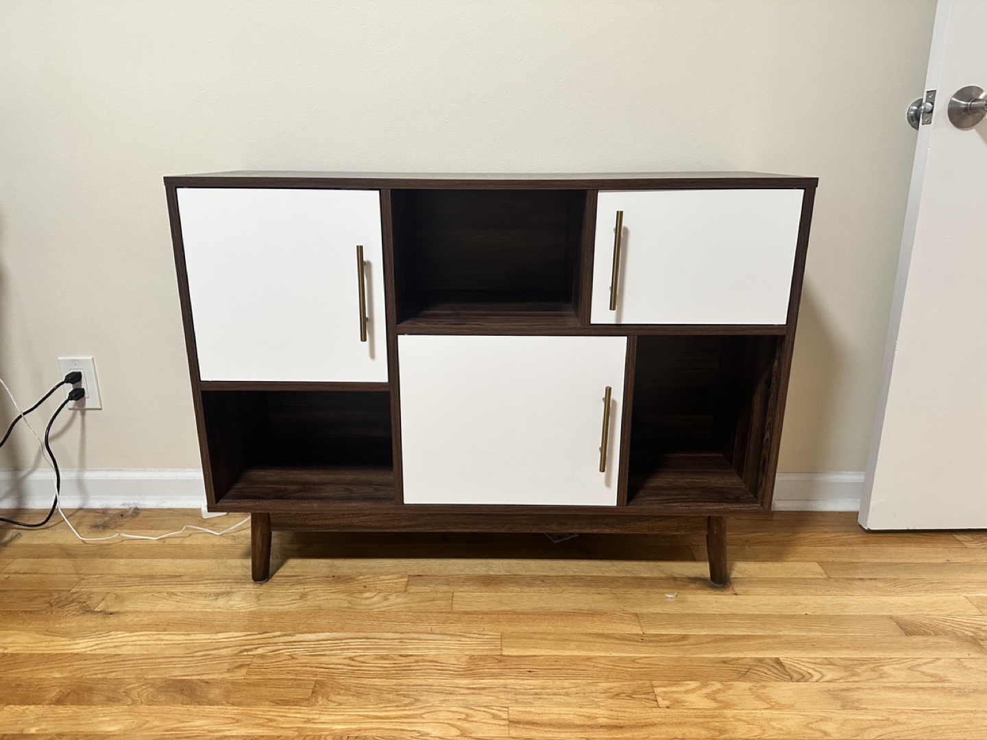 Nathan James Cubby Storage - Walnut
