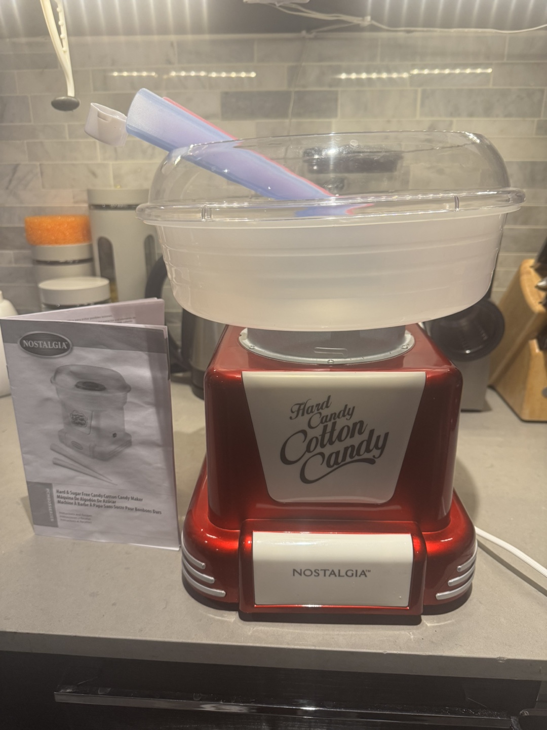 Hard Candy Cotton Candy Maker - Nostalgia - photo 2