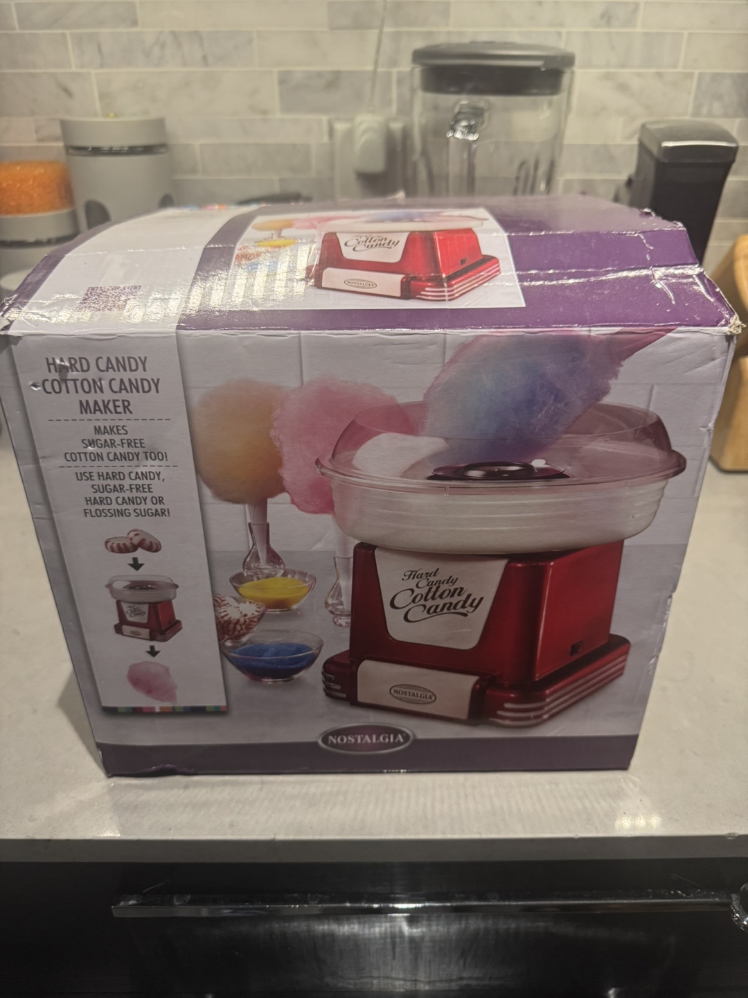 Hard Candy Cotton Candy Maker - Nostalgia