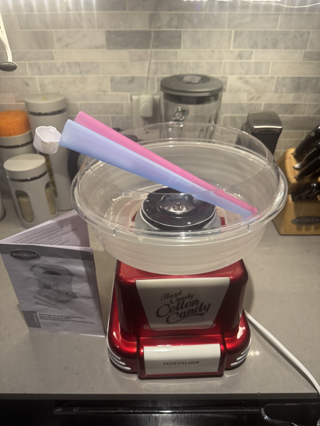Hard Candy Cotton Candy Maker - Nostalgia - photo 3