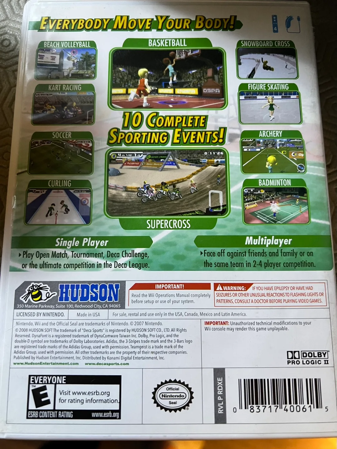 Deca Sports - Wii image indicator(2)