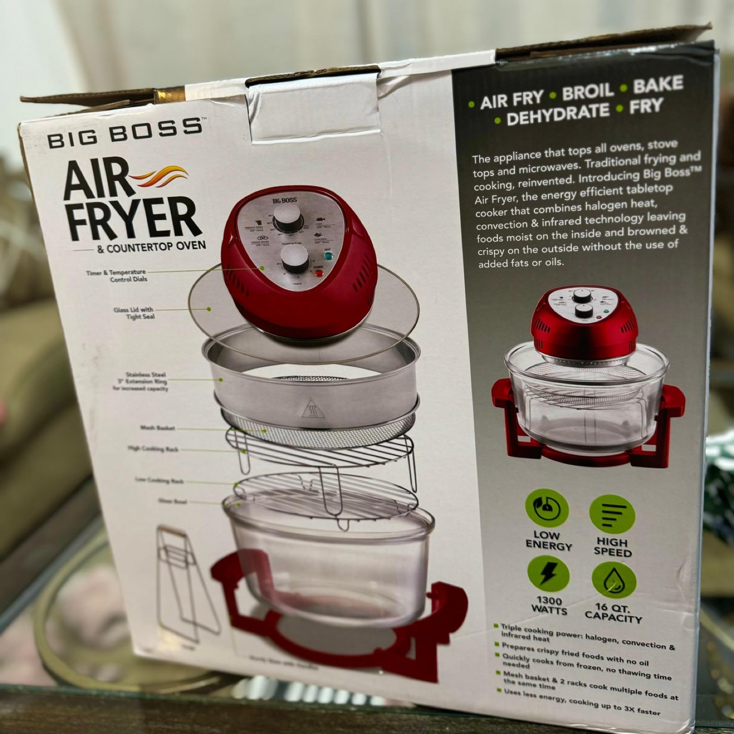 Big Boss Air Fryer & Countertop Oven - photo 2