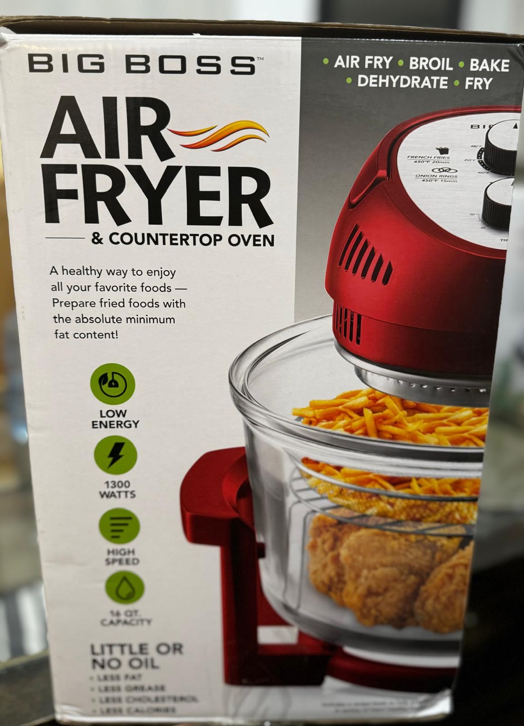 Big Boss Air Fryer & Countertop Oven - photo 3