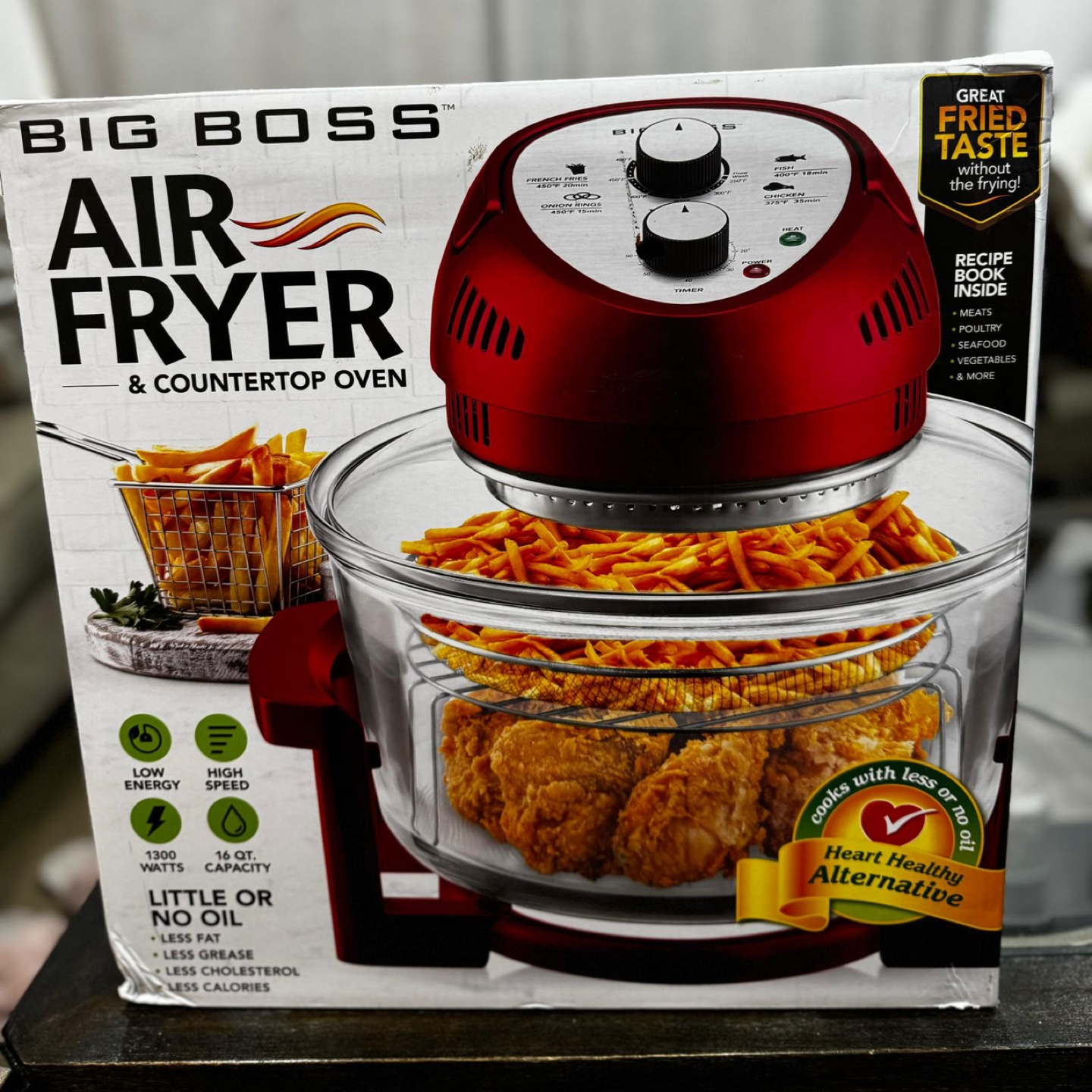 Big Boss Air Fryer & Countertop Oven
