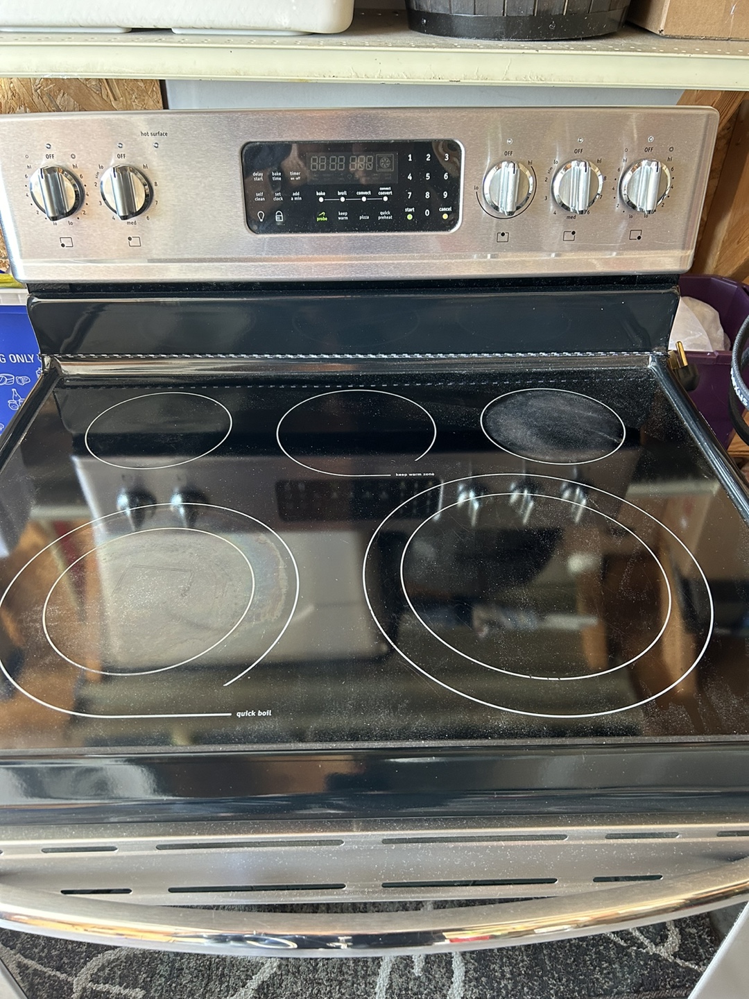 Electric Stove with Oven
