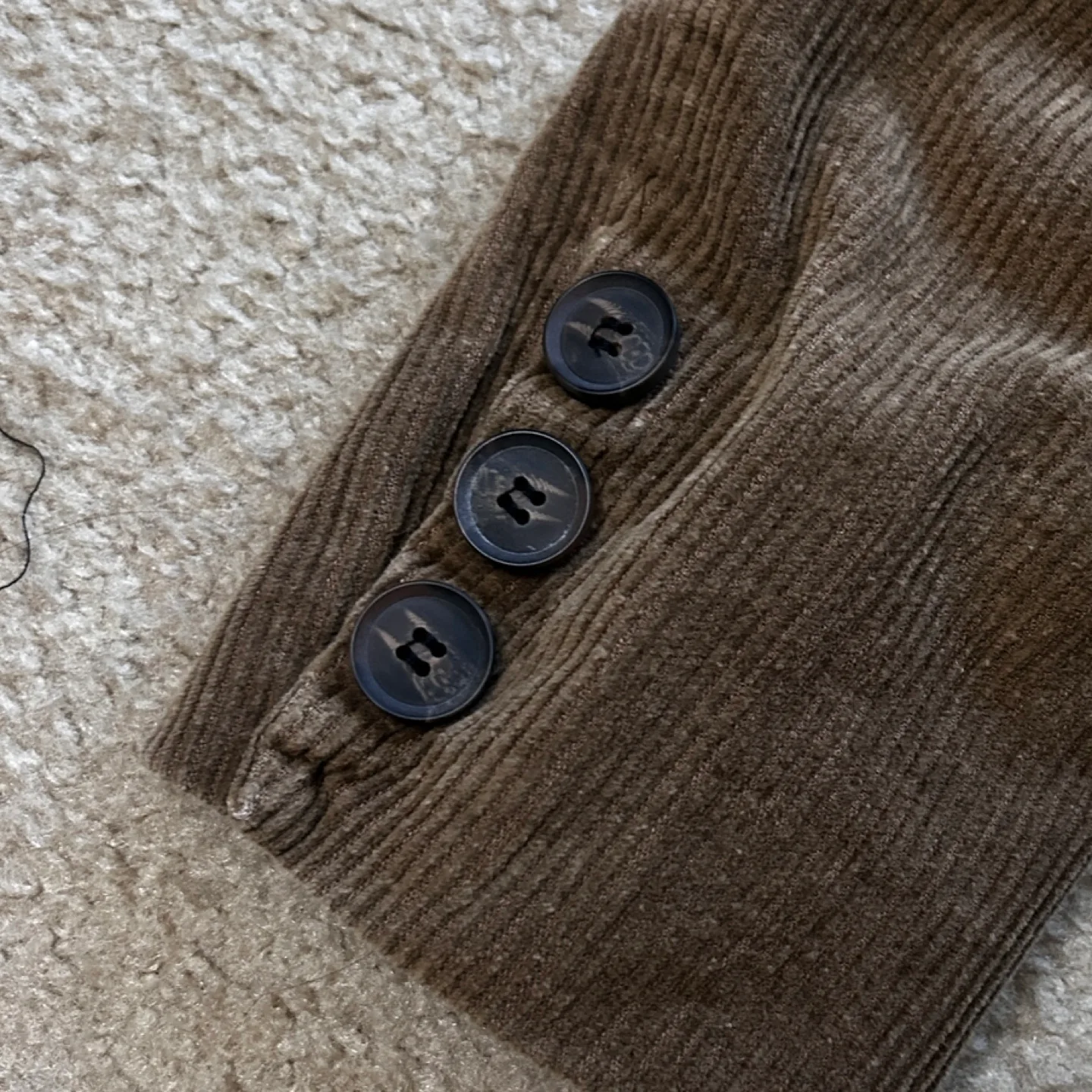 Corduroy Double Breasted Coat image indicator(3)