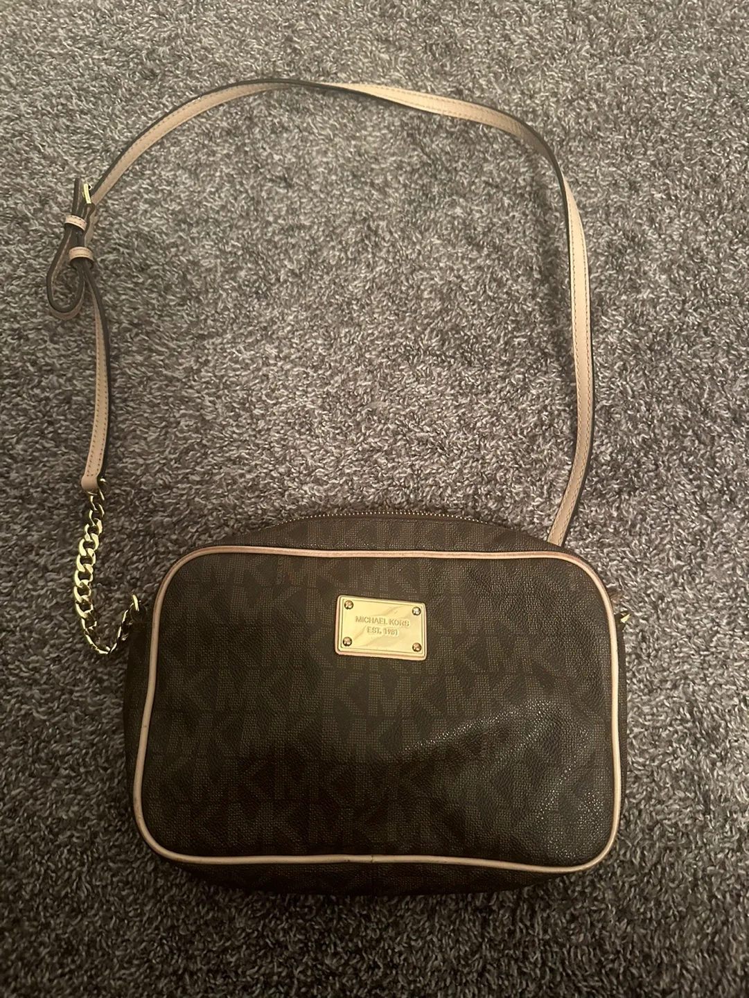 Michael Kors Brown Crossbody Bag thumbnail