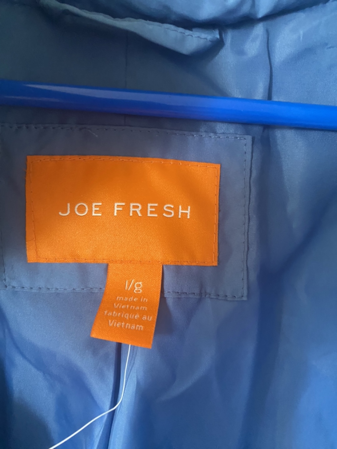 Joe Fresh Blue Puffer Jacket - photo 3