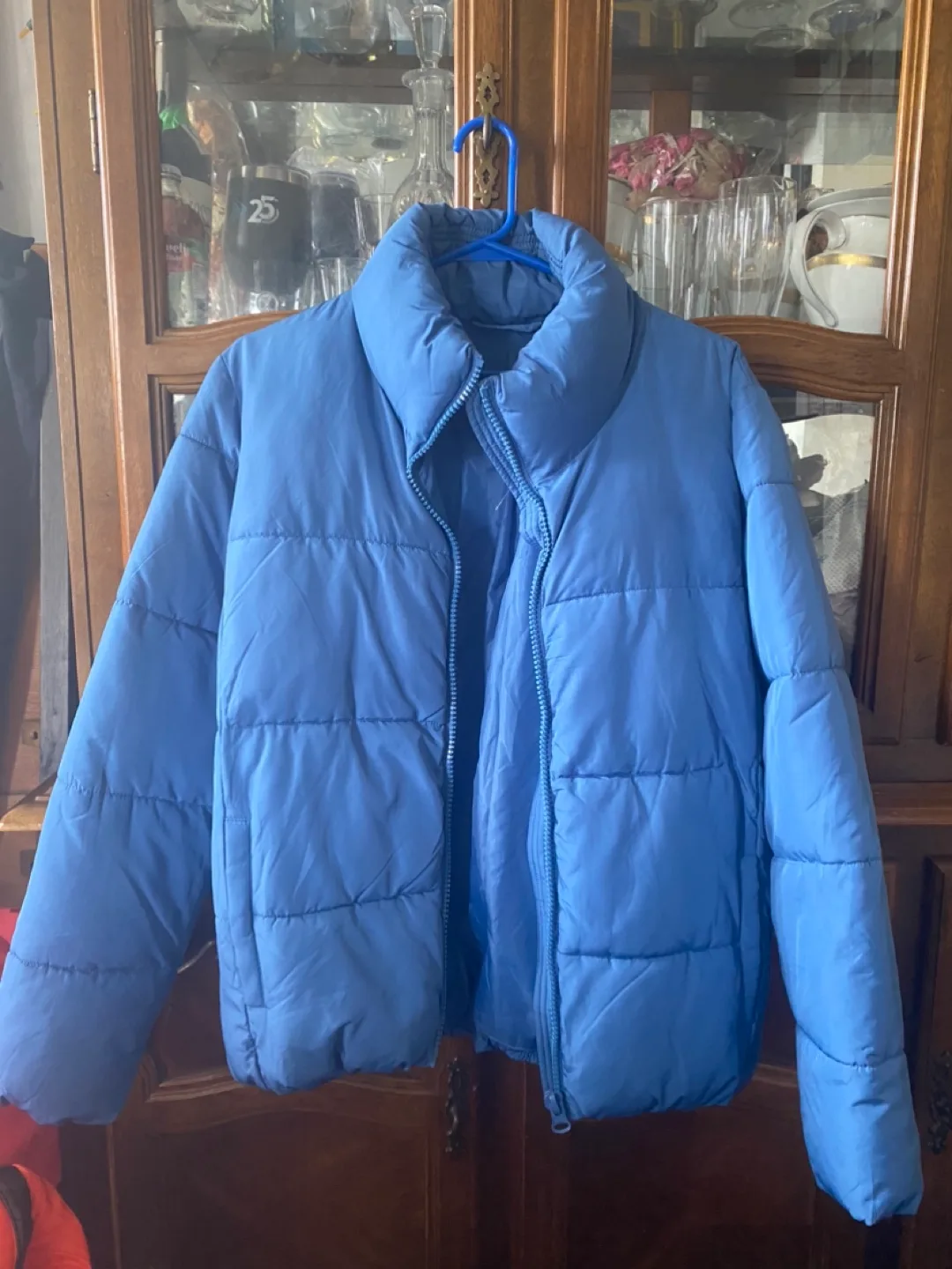Joe Fresh Blue Puffer Jacket thumbnail