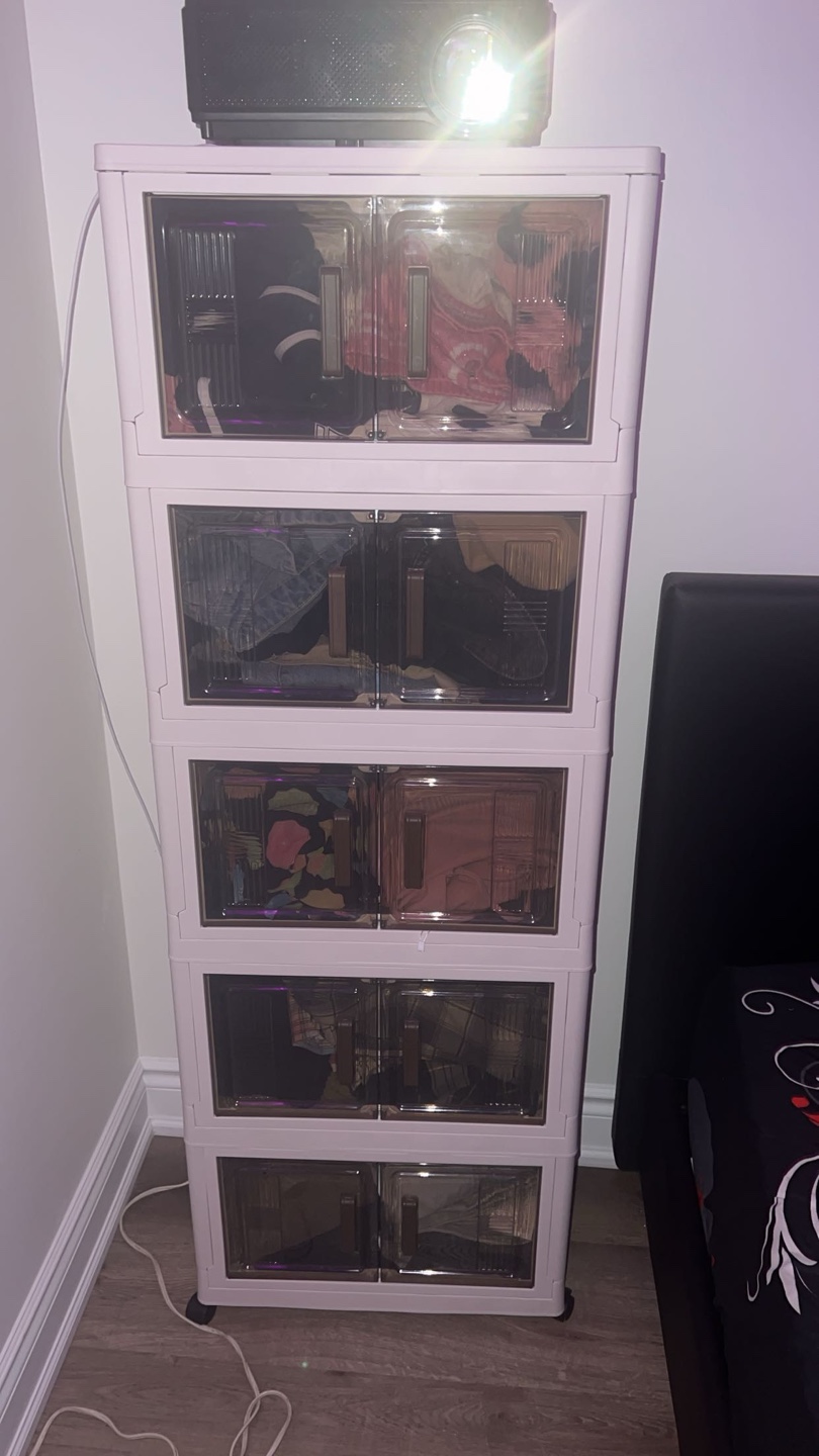 5-Tier Rolling Storage Cabinet - photo 2
