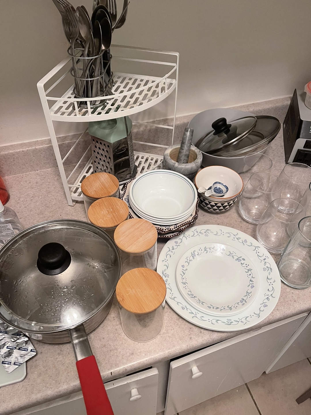 Kitchen utensils and cutlery