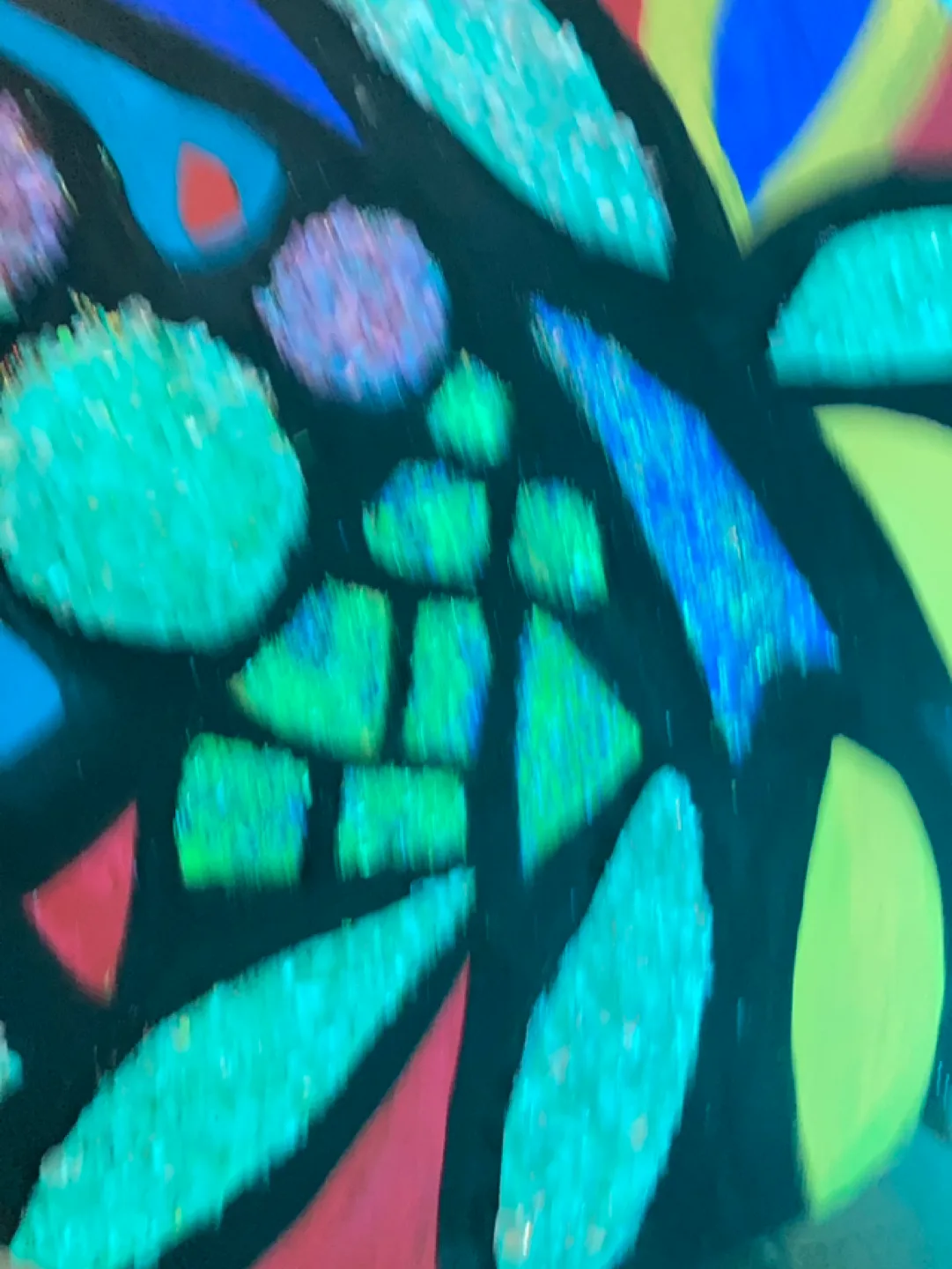 Unique Sparkly Acrylic Painting image indicator(2)