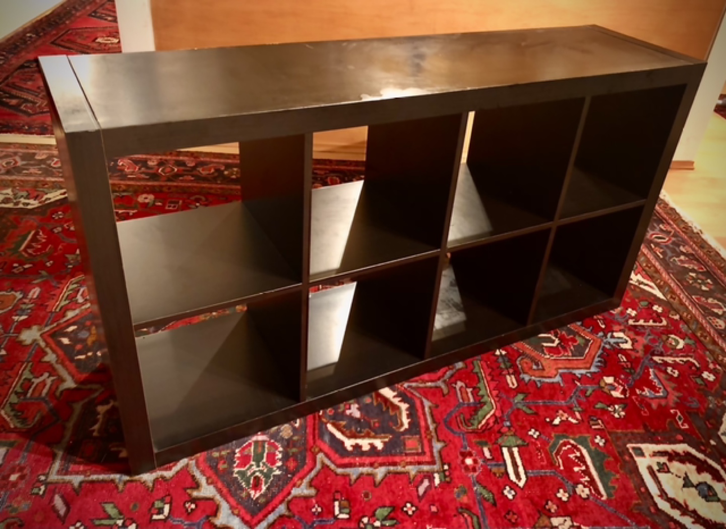 IKEA Kallax 8 cube shelf unit